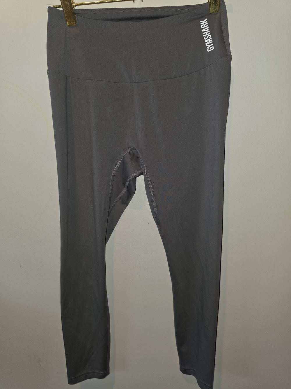 Gymshark Charcoal Gray High-Waist Performance Leggings